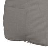 vidaXL Back Pillow Taupe 60 x 20 x 50 cm Fabric