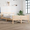 vidaXL Bed Frame without Mattress Solid Wood 160x200 cm