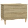 vidaXL Coffee Table Sonoma Oak 60x44.5x45 cm Engineered Wood