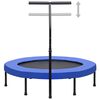 vidaXL Fitness Trampoline with Handle and Safety Pad 122 cm