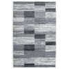 vidaXL Runner Rug BCF Grey 100x150 cm