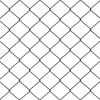 vidaXL Fence Post Grey 25 x 0.8 m (40 x 40 mm mesh) Steel and PVC