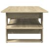 vidaXL Coffee Table Sonoma Oak 102x55x42 cm Engineered Wood