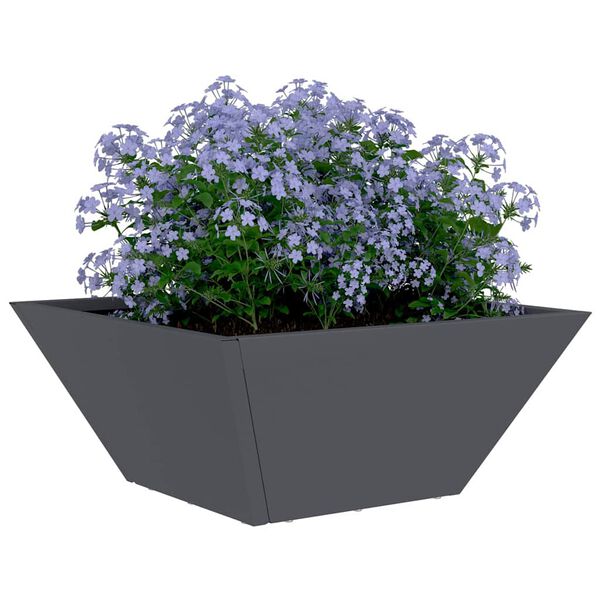 vidaXL Garden Planter 5 pcs Anthracite 35 x 35 x 15 cm