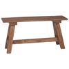 vidaXL Bench Natural 93 x 26 x 45 cm Mahogany Wood