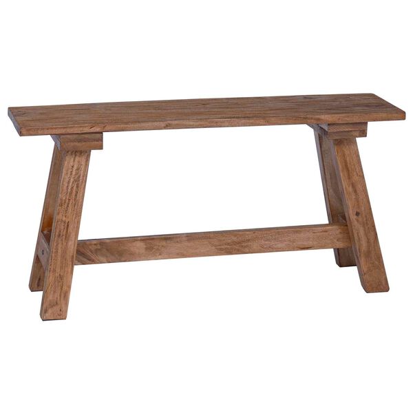 vidaXL Bench Natural 93 x 26 x 45 cm Mahogany Wood