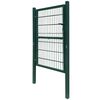 vidaXL 2D Fence Gate (Single) Green 100x140 cm
