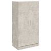 vidaXL Shoe Cabinet Concrete Grey 55x35x108 cm Engineered Wood