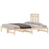 vidaXL Pull-out Day Bed without Mattress 2x(90x190) cm