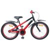 vidaXL Kids Bike 18'' for 5-7 Years Old Red Black