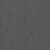 vidaXL Wall Headboard Grey 166x3x91.5 cm Solid Wood Pine