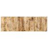 vidaXL Headboard 160 cm Solid Rough Wood Mango