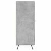 vidaXL Sideboard Concrete Grey 69.5x34x90 cm Engineered Wood