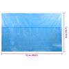 vidaXL Rectangular Pool Cover 1200x600 cm PE Blue