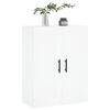 vidaXL Wall Mounted Cabinet White 69.5x34x90 cm Engineered Wood