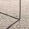 vidaXL Rug ZIZUR Cream 100x200 cm Jute Look Indoor and Outdoor
