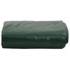 vidaXL Tarpaulin Green &Oslash; 2.4 m 650 g/m&sup2;
