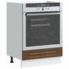 vidaXL Oven Cabinet Kalmar Brown Oak Engineered Wood