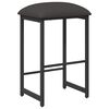 vidaXL Bar Stool Dark Grey 40 x 32 x 74 cm Engineered Wood