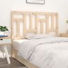 vidaXL Bed Headboard 145.5x4x100 cm Solid Wood Pine