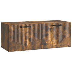vidaXL Wall-Mounted TV Cabinet Smoked Oak 78.5 x 31 x 30 cm