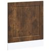 vidaXL Dishwasher Panel Porto Smoked Oak 60x1.5x57 cm Engineered Wood