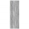 vidaXL Highboard Grey Sonoma 30x41x124 cm Engineered Wood