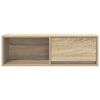 vidaXL TV Cabinet Sonoma Oak 80x31x25.5 cm Engineered Wood