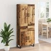 vidaXL Highboard Old Wood 69.5 x 34 x 180 cm Engineered Wood