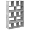 vidaXL Bookcase Grey Sonoma 100x33x156,5 cm Engineered Wood