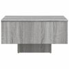vidaXL Coffee Table Grey Sonoma 60x60x31.5 cm Engineered Wood