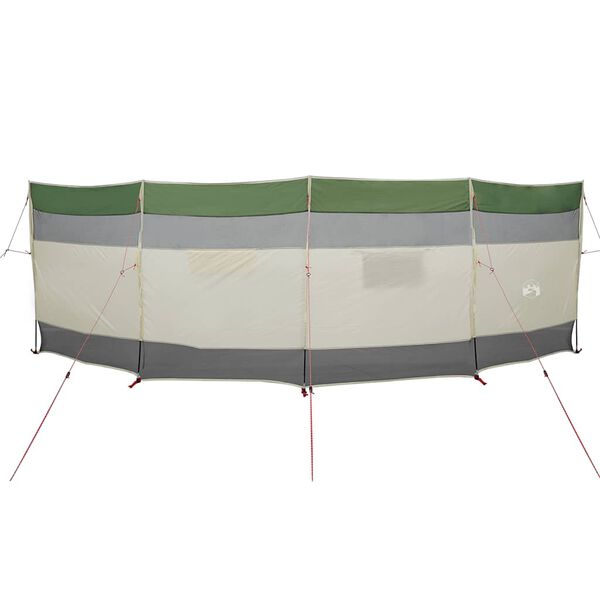 vidaXL Camping Windbreak Green 510x153 cm Waterproof