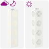 vidaXL Solar LED Pathway Light 2 pcs White Cold Rolled Steel