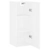 vidaXL Wall Mounted Cabinet White 34.5x34x90 cm