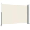 vidaXL Patio Retractable Side Awning 160 x 300 cm Cream