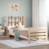 vidaXL Bed Frame without Mattress 90x200 cm Solid Wood Pine