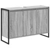 vidaXL Bathroom Cabinet Grey Sonoma 90 x 30 x 60 cm Engineered Wood