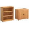 vidaXL Storage Furniture Set with Storage Brown Engineered wood