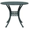 vidaXL Garden Table Green &Oslash;90x75 cm Cast Aluminium