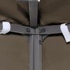 vidaXL Gazebo Top Cover 310 g/m² 3x4 m Taupe