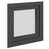 vidaXL Basement Window "RISOR" 50x50 cm Tilt&Turn DIN Left Anthracite