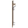 vidaXL Wall-Mounted Coat Rack Old Wood 40 x 10 x 90 cm Engineered wood