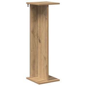 vidaXL Plant Stand Artisan Oak 25 x 25.5 x 80.5 cm Engineered Wood