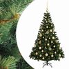vidaXL Artificial Christmas Tree with Bauble 150 cm 150 LEDs