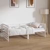 vidaXL Day Bed without Mattress White 90x190cm Solid Wood Pine