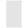 vidaXL Wall Cube Shelf 2 pcs White 80x15x26.5 cm Engineered Wood