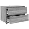 vidaXL Storage Cabinet Grey Sonoma 80 x 48 x 57 cm Engineered Wood