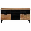 vidaXL TV Units Solid Acacia Wood 100 x 33.5 x 46 cm Engineered wood