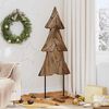 vidaXL Christmas Tree with Stand Brown 151 cm Solid teak wood