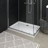 vidaXL Shower trays 70 x 100 x 4 cm ABS